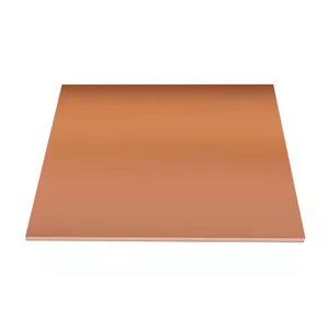 Prix d'usine, tôle de cuivre pur à 99,99 % de pureté, 0,1 mm d'épaisseur, 3 mm d'épaisseur, plaque de cuivre T1 T2 T3, alliage bronze/cuivre, soudage/pliage - Product Image 1