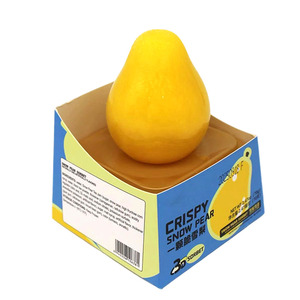 Bán Buôn Halal Thực Phẩm Giòn 3D Trái Cây Hình Dạng Tuyết Lê Ice Cream Hương Vị Snack 70G Tuyết Lê Ice Cream - Product Image 5