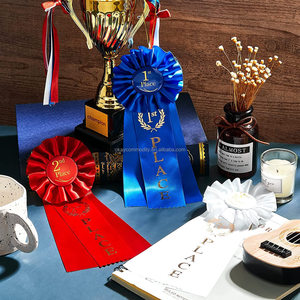 Cinta <span class=keywords><strong>de</strong></span> Premio Personalizada Azul para el Primer Lugar, Premio Especial para el Aula, Competiciones y Eventos Deportivos - Product Image 4