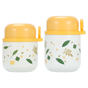 Tarro de comida de acero inoxidable reutilizable con logotipo personalizable, Asa portátil aislada grande de 500ml para <span class=keywords><strong>agua</strong></span>, bebidas calientes - Product Image 6