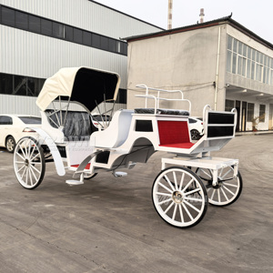 Carruaje Eléctrico Multiplaza con Diseño Elegante de Calabaza para Eventos y Bodas - Product Image 1