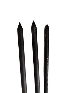 <span class=keywords><strong>Estacas</strong></span> <span class=keywords><strong>de</strong></span> acero redondas duraderas para clavos, negro <span class=keywords><strong>de</strong></span> carbón galvanizado pintado para encofrado - Product Image 3