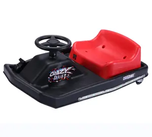Hot Selling Black Electronic Drift Trike Para Crianças 360 Crazy Drift Toy Car Com Seat Scooter Preto Para Crianças