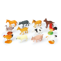 Jouets figurines d'animaux réalistes, haute qualité, pour animaux de ferme, économique