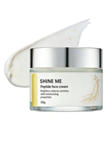Crème anti-âge au peptide à marque privée pour le soin du visage, crème au collagène et peptide de cuivre bleu pour le visage