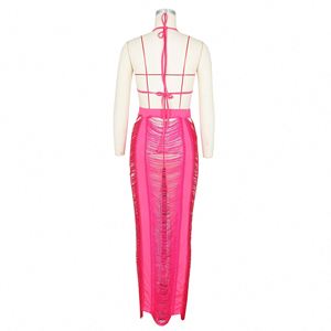 Summer 2 Clothing Footlocker Womens Wear Women Knit Beach Seaside Women's Woolen <strong>Dress</strong> - Product Image 5