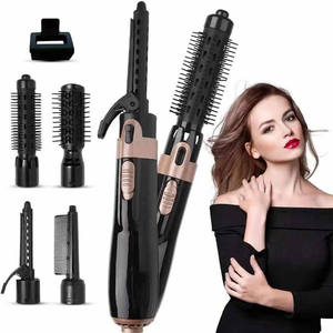 Dispositivo Professionale per Acconciature Senza Lame di Alta Qualità, Piastra per Capelli Ionica 4 in 1 Multifunzione con Asciugacapelli - Product Image 5