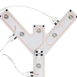 Piastra a canale caldo a 6 punti per alimentazione con colla a iniezione plastica ugello produttore ugello - Product Image 5