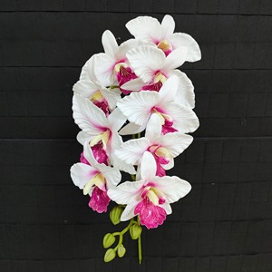 9 Heads KATE Orchid <b>Artificial</b> <b>Flowers</b> Versatile Cost-Effective New Products for Office Home Party for Christmas Graduation - Product Image 1