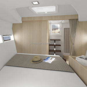 Yacht de luxe de 10,66 m (35 pieds) avec moteur hors-bord, bateau de pêche à cabine, yacht sportif, bateau de pêche à cabine en aluminium à coque en V - Product Image 3