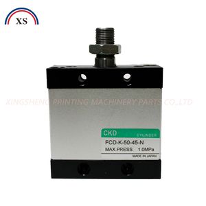 Cilindro plano Ckd Fcd-K-50-45-N con cuerpo de aluminio neumático para rodillo de agua de prensa de impresión - Product Image 2
