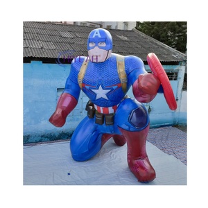 Publicité gonflable de personnage de dessin animé de <span class=keywords><strong>Superman</strong></span> gonflable géant de prix de fabrication - Product Image 1