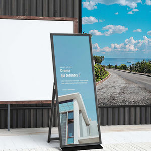 Рекламный стенд BOZE из алюминия, напольный, портативный |   Индивидуальные размеры 60x160 см и 80x180 см - Product Image 1