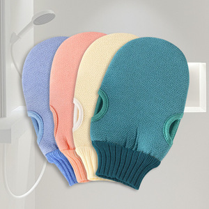 Bath Gloves Exfoliating Rayon Material For Back Scrubbing Unisex Use - Product Image 3