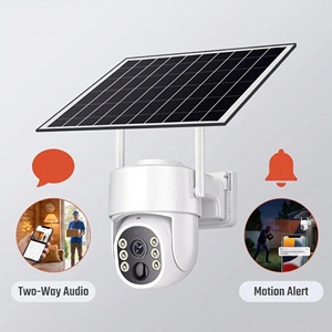 Caméra de sécurité solaire Tuya 4G Wifi, système de caméra extérieure Wifi avec panneau solaire - Product Image 4