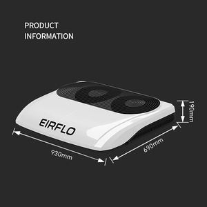 Condizionatore d'Aria Elettrico 24V per Parcheggio Camion, Raffreddamento 12V, Refrigerante R-134a, Nuovo S800-Doppia Ventola 2450W - Product Image 5