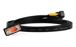 <span class=keywords><strong>Cable</strong></span> de conexión plana HD de 15 pines Ordenador conectado al <span class=keywords><strong>cable</strong></span> de extensión <span class=keywords><strong>VGA</strong></span> de TV <span class=keywords><strong>Cable</strong></span> de video macho a macho - Product Image 2