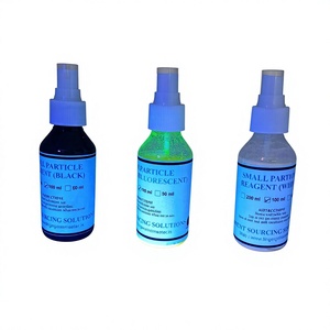 Flacon pulvérisateur de réactifs à petites particules, noir fluorescent, blanc, emballage cosmétique et huiles essentielles 50ml 100ml 250ml - Product Image 2