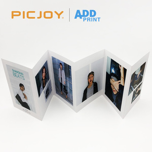 12 trang accordion gấp Brochure với 300gsm giấy Matt cán nhìn cuốn sách in ấn ở Thượng Hải - Product Image 2