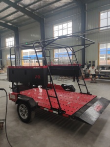 Nouveau Design 800 kg, essieu tandem, hydraulique, <span class=keywords><strong>remorque</strong></span> de moto avec cadre à bagages, pelle, <span class=keywords><strong>remorque</strong></span> plate, <span class=keywords><strong>remorque</strong></span> de voiture Offre Spéciale - Product Image 5