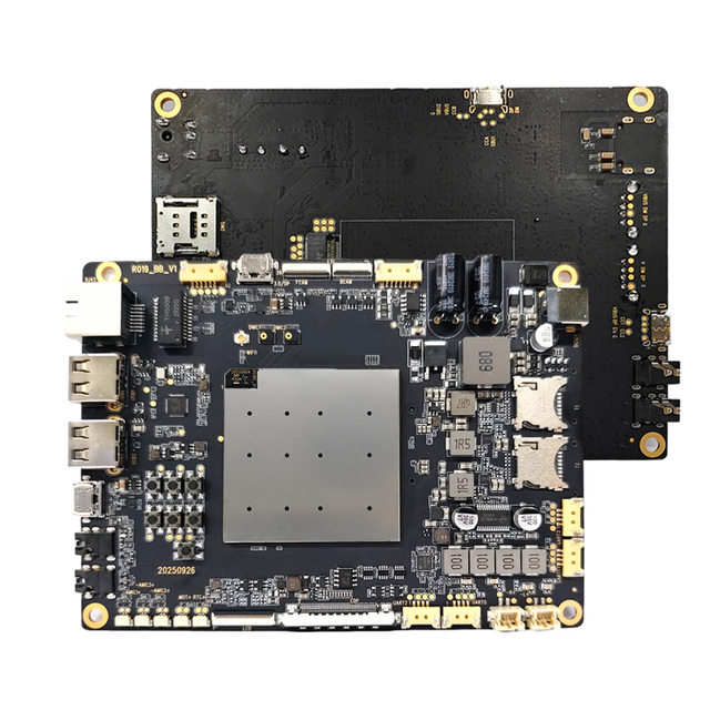 MT8371 Industrial Control Board Octa Cortex-78 PoE MIPI LCD 100M Ethernet Android Controller PCB PCBA with Mali-G57 GPU UFS3.1
