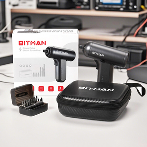 Bitman 16pcs Obeng Elektronik DIY Tanpa Kabel 5 N.<span class=keywords><strong>M</strong></span> Torsi Maksimum Baterai Lithium-Ion 3.7V 250rpm Perbaikan Rumah - Product Image 5