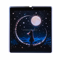 Alfombrilla de Ratón para Juegos LED de Diseño Personalizado, Tablero Acrílico Iluminado, Alfombrilla de Escritorio con Alimentación USB, Accesorios para Computadora