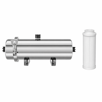 Filtre à eau sous évier en acier inoxydable 1000L/H, purificateur à ultrafiltration, rinçage manuel, filtration d'eau de cuisine
