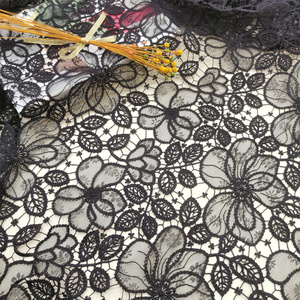 2024 Hot Selling Item <strong>Heavy</strong> Industry Water-soluble <strong>Lace</strong> French Luxury Wedding <strong>Lace</strong> Swiss Guipure Dress <strong>Lace</strong> <strong>Fabric</strong> - Product Image 1