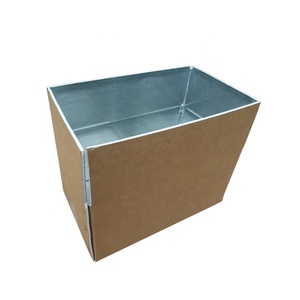 Custom logo Sample Available wine bottle Frozen insulated styrofoam shipping box for food with insulation