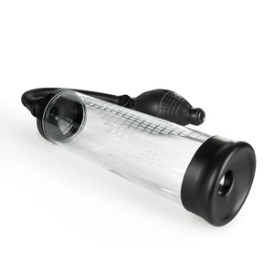 ペニスポンプ男性用プラスチック製真空空気ポンプ強化パワーアップマッサージペニスポンプ - Product Image 6