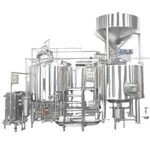 Craft Beer Brewing Equipment Stainless Steel Conical Fermenters Horizontal Serving Tanks Industrial Fermentation Brewhouse Beer