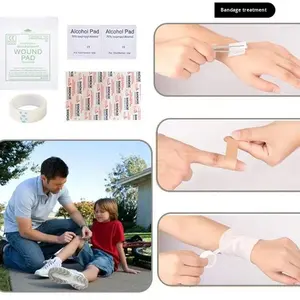 नड्पकेट आउटडोर उत्तरजीविता किट सामरिक प्रथम सहायता किट आपातकालीन उपकरण चिकित्सा हेबो किट के साथ आपातकालीन उपकरण - Product Image 5