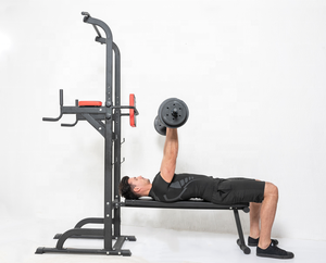 <span class=keywords><strong>Torre</strong></span> de Potencia ajustable de alta resistencia <span class=keywords><strong>con</strong></span> <span class=keywords><strong>Banco</strong></span> Equipo de gimnasio en casa <span class=keywords><strong>multifuncional</strong></span> para entrenamiento de fuerza de cuerpo completo - Product Image 5