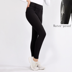 רכיבה על סוסים rhinestone מותאם אישית עם כיס טלפון כיס עמיד למים בד פוליאסטר מושב מלא - Product Image 2