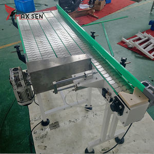 Maxsen çin üretilen SUS 304/201 paslanmaz çelik zincirli konveyör masa üstü biriktirme Slat üst gıda kullanımı için - Product Image 3