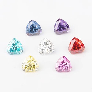 <span class=keywords><strong>Pietra</strong></span> di Moissanite di Grandi Dimensioni con Forma a Cuore di Alta Qualità - Product Image 1