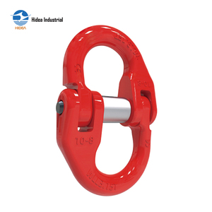 Accessoire de levage industriel HIDEA, maillon de connexion hautement forgé, robuste, en acier super allié G80, type allemand. - Product Image 1