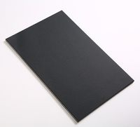 Panneau composite en aluminium de 4 mm, toucher velours, brillant, ignifuge, design moderne pour façade de bâtiment, mobilier extérieur, revêtement PVDF PE