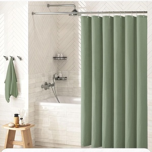<span class=keywords><strong>Rideau</strong></span> <span class=keywords><strong>de</strong></span> <span class=keywords><strong>Douche</strong></span> Épais en Polyester Gaufré 230g avec Crochets en Plastique, Imperméable <span class=keywords><strong>et</strong></span> Anti-Moisissure pour Salle <span class=keywords><strong>de</strong></span> Bain/<span class=keywords><strong>Douche</strong></span> - Product Image 4