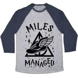Miles Managed Unisex Tri-Blend <b>Baseball</b> <b>Tee</b> - Product Image 1