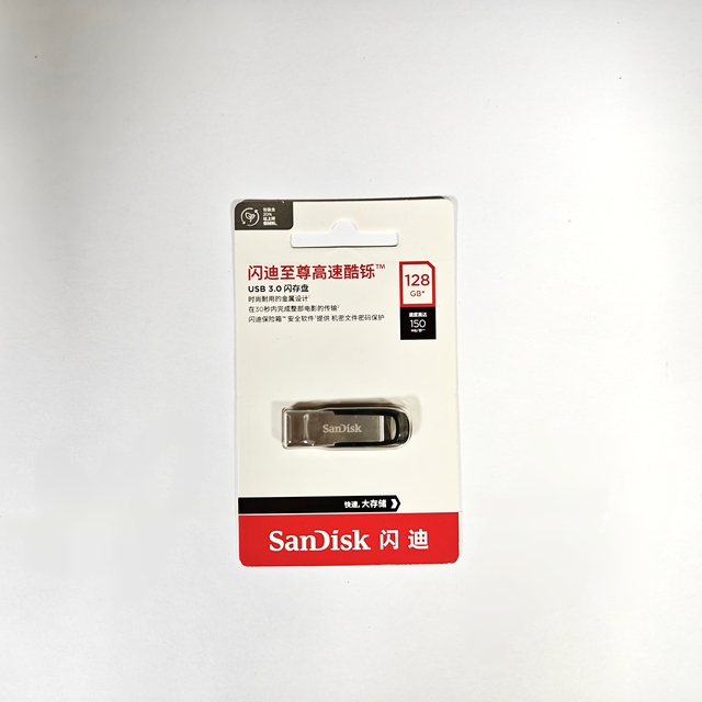 Original SanDisk Ultra Flair USB Flash Drive 64GB 128GB USB3.0 Upto 150Mb/s Pen Drive 32GB 512gb USB Memory Stick 256GB CZ73