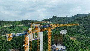 Grúa Torre Sin Plataforma JHT7527B-16, Longitud del Brazo de 75 m, Grúa Torre de Techo Plano para Elevación de Materiales de Construcción - Product Image 5