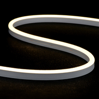 Tira LED de Neón Flexible Horizontal de Alta Eficiencia, Sin Puntos, RGB, IP67, Regulable, 0816MM, Cobre, Personalizable, Curvable, Indirecta