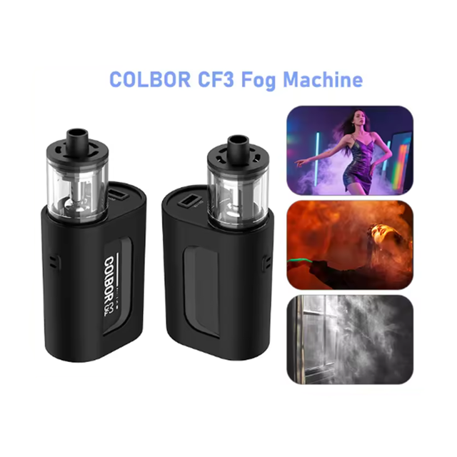 SYNCO COLBOR CF3 Portable Handheld Plastic Fog Machine 2500mAh Battery Dry Ice Smoke for Photography Film Productions