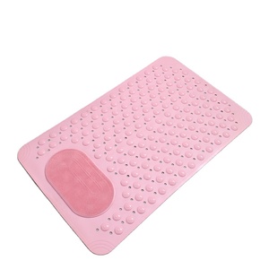 Tapis de baignoire intérieur moderne antidérapant en TPE avec ventouse pour les fuites d'eau poreuses Installation facile Tapis adhésif anti-lutte - Product Image 5