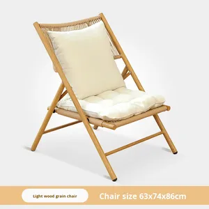 Juego de jardín de madera de tres piezas de estilo moderno para balcón interior Patio exterior <span class=keywords><strong>Terraza</strong></span> o arreglo de área de ocio - Product Image 6