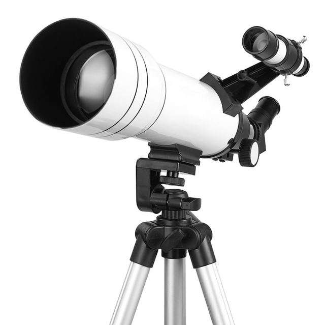 70400AZE Astronomical Telescope Sky Watcher Mirror Reflector with Tripod Backpack Portable Telescope for Kids