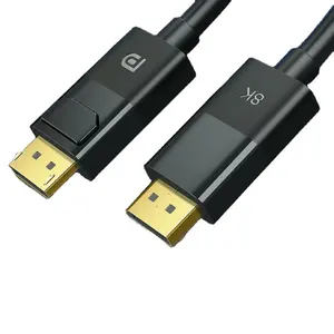 1 2 3 5M 8K 60Hz DP mâle à DP mâle DisplayPort vers DisplayPort 1.4V Câble pour moniteur vidéo