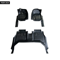 Tapis de sol de voiture en TPE en gros d'usine, ensemble complet personnalisé 9D, tapis de voiture TPE OEM ODM 5D, tapis de sol pour POER 2020-2024